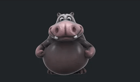 Animated:9ppjqjwecxm= Hippo