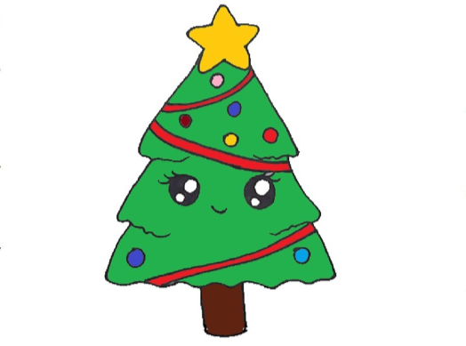 Beautiful:8ogb3bec5ii= Christmas Tree Drawing