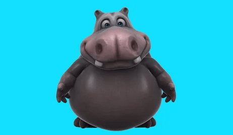 Animated:9ppjqjwecxm= Hippo