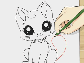 Cute:Hncy3-8rou0= How to Draw a Cat