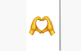 Heart Hand Emoji: Copy